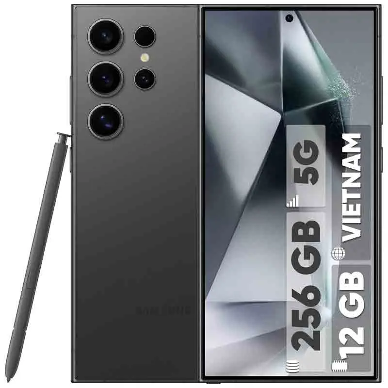 تصویر محصول گوشی سامسونگ (ویتنام) S24 Ultra 5G | حافظه 512 رم 12 گیگابایت مشکی تیتانیومی